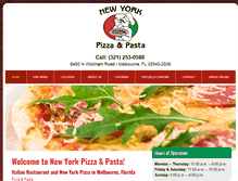 Tablet Screenshot of nypizzasuntree.com